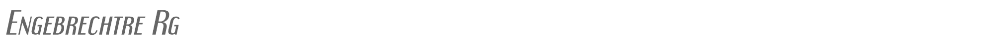 Engebrechtre engebrechtre rg it.ttf font preview